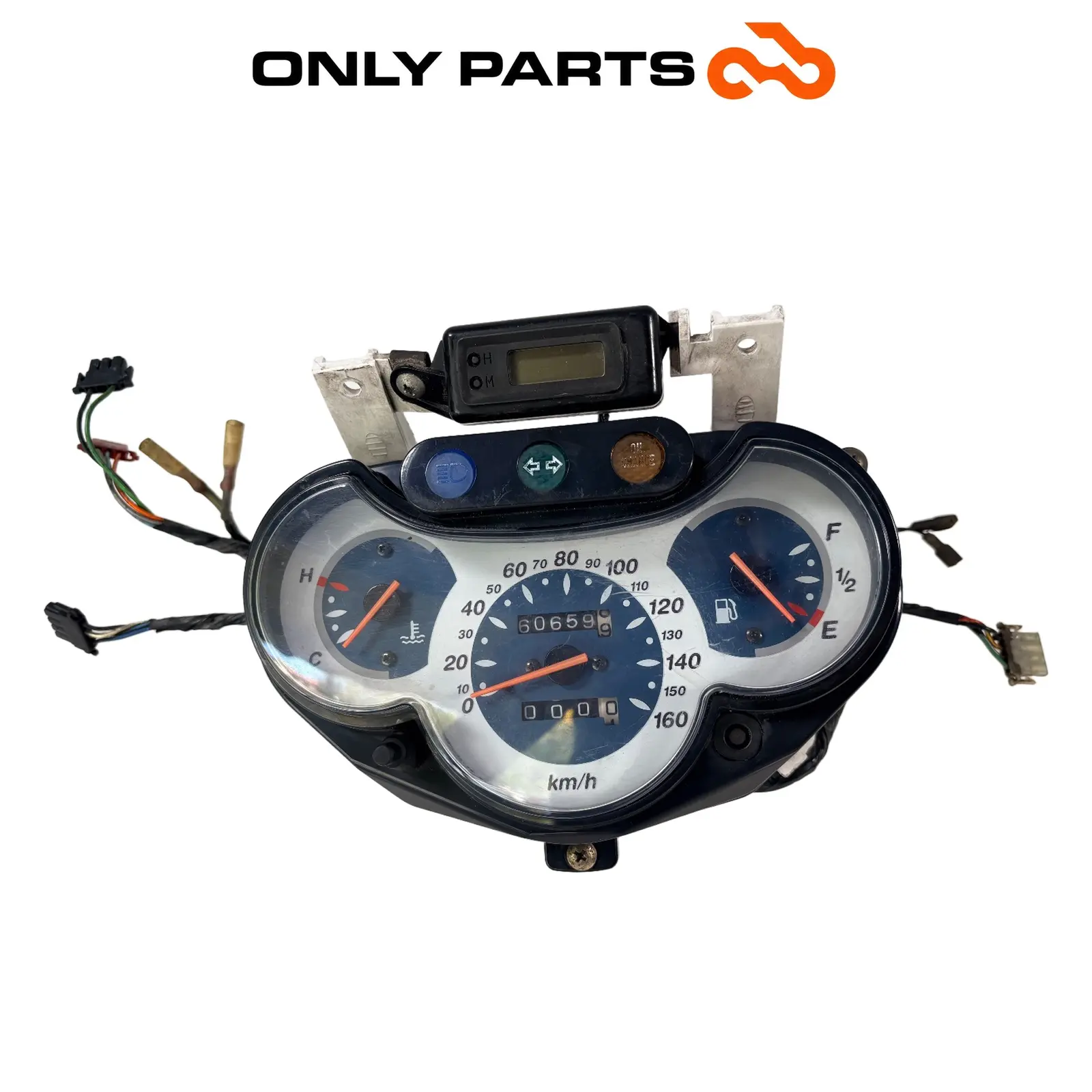 Used Instrument cluster speedometer Honda Sh 150cc 2002 Azzurro — real photo 8