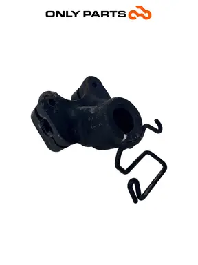 Gebrauchte Supporto manubrio inferiore / cavallotto / riser Yamaha X-max 125cc 2014 Grigio opaco — echtes Foto 3