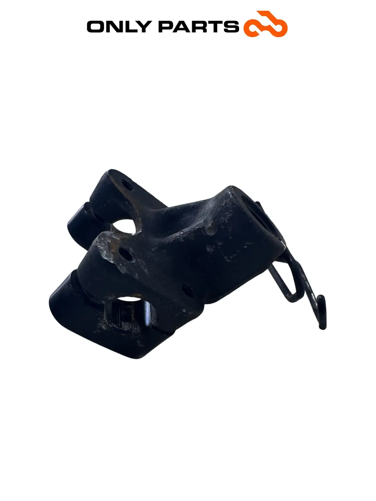 Gebrauchte Supporto manubrio inferiore / cavallotto / riser Yamaha X-max 125cc 2014 Grigio opaco — echtes Foto 5