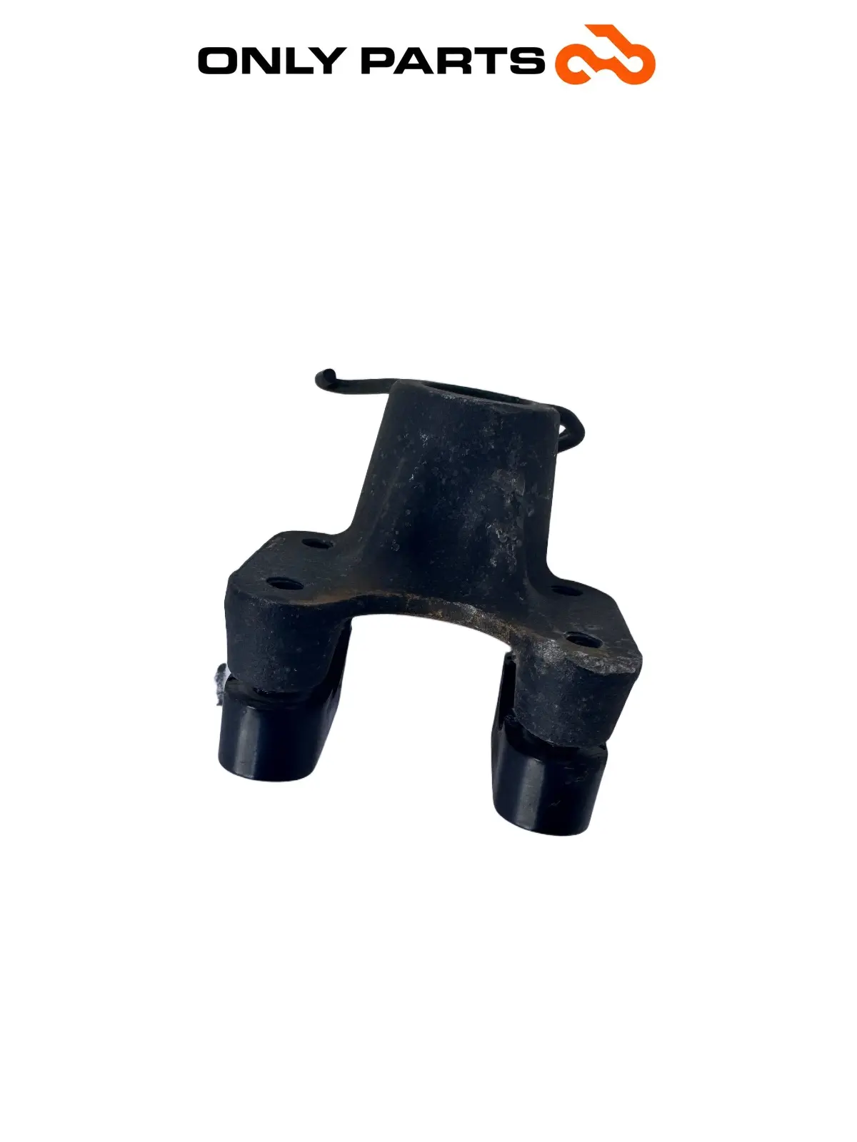 Gebrauchte Supporto manubrio inferiore / cavallotto / riser Yamaha X-max 125cc 2014 Grigio opaco — echtes Foto 8