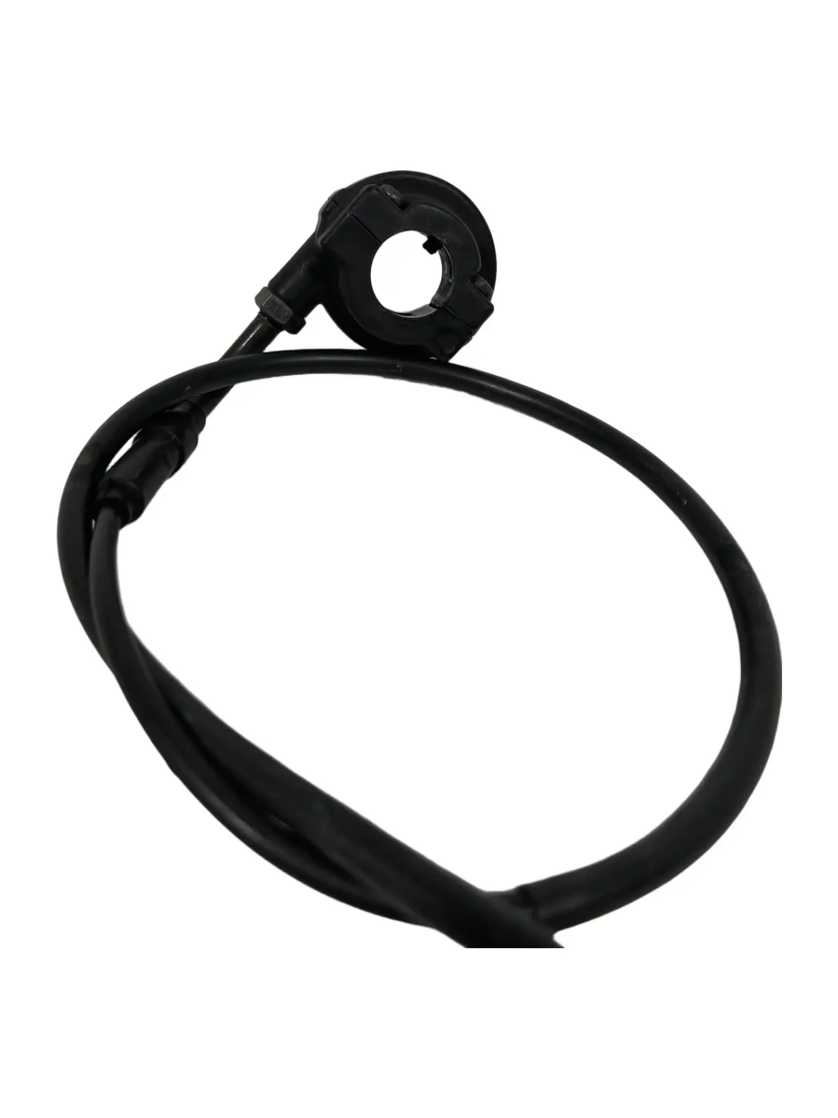 Supporto passacavo comando gas Honda CBF 125cc 2009 Nero usato — foto reale 2