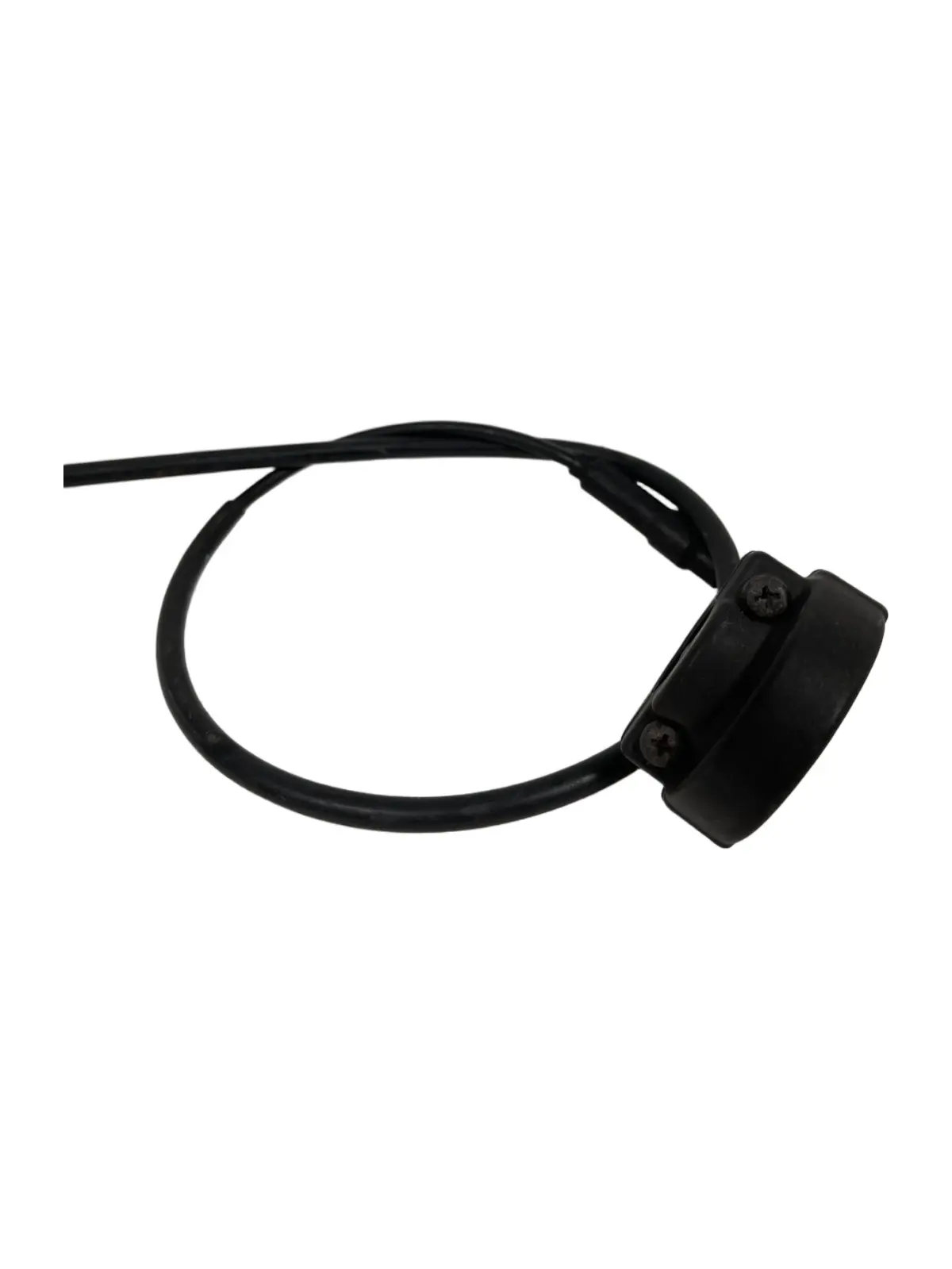 Supporto passacavo comando gas Honda CBF 125cc 2009 Nero usato — foto reale 3