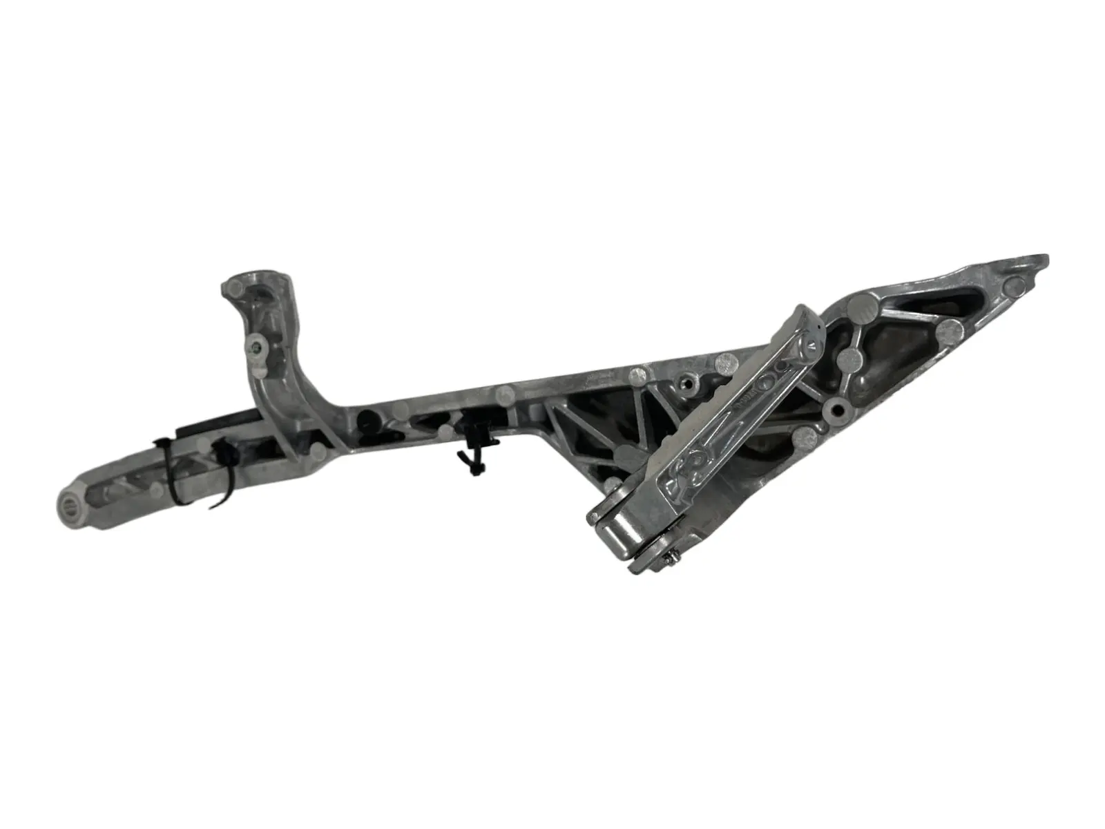 Gebrauchte Supporto pedana completo SX Yamaha T-Max  560cc 2021 Antracite — echtes Foto 8
