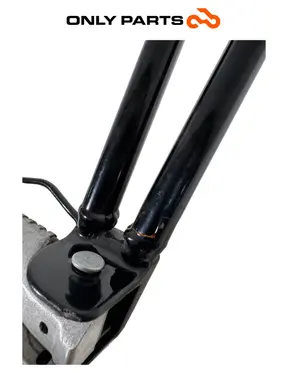 Gebrauchte Supporto pedana SX Aprilia RS 457cc 2024 — echtes Foto 10