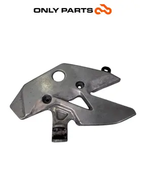 Gebrauchte Supporto pedana SX Honda CB 500 F 500cc 2014 Nero — echtes Foto 5