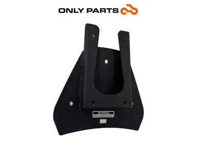 Gebrauchte Supporto piastra bauletto Piaggio Beverly Police 300cc 2018 Nero — echtes Foto 4