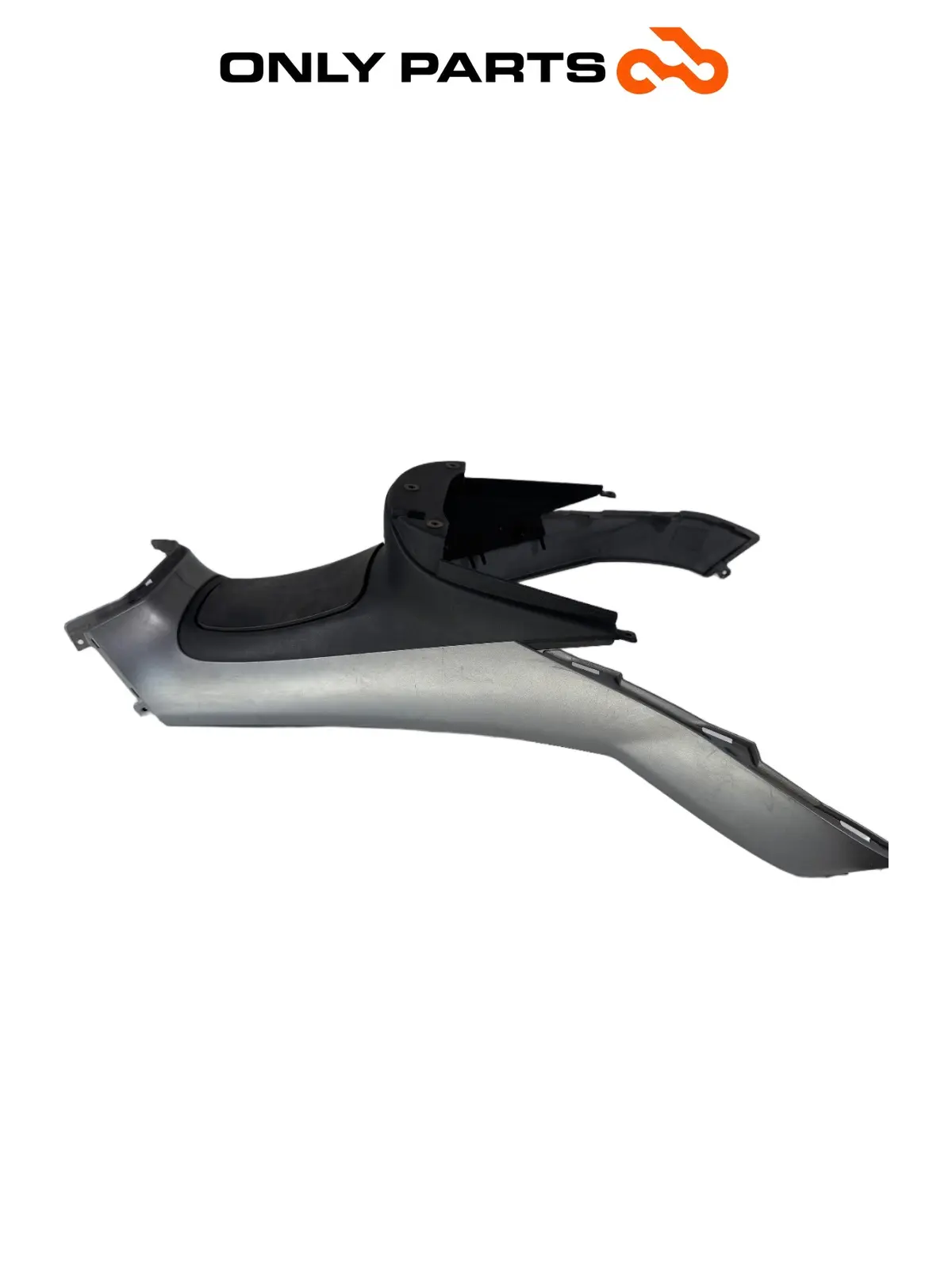 Gebrauchte Mitteltunnel mit Tankklappe Piaggio MP3 250 2009 OEM Piaggio MP3 250cc 2009 Grigio — echtes Foto 12