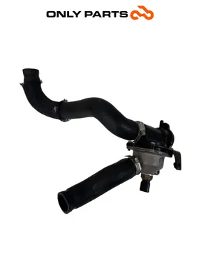 Valvola termostatica + tubi radiatore Kawasaki Z 750cc 2004 Nera de segunda mano — foto real 2