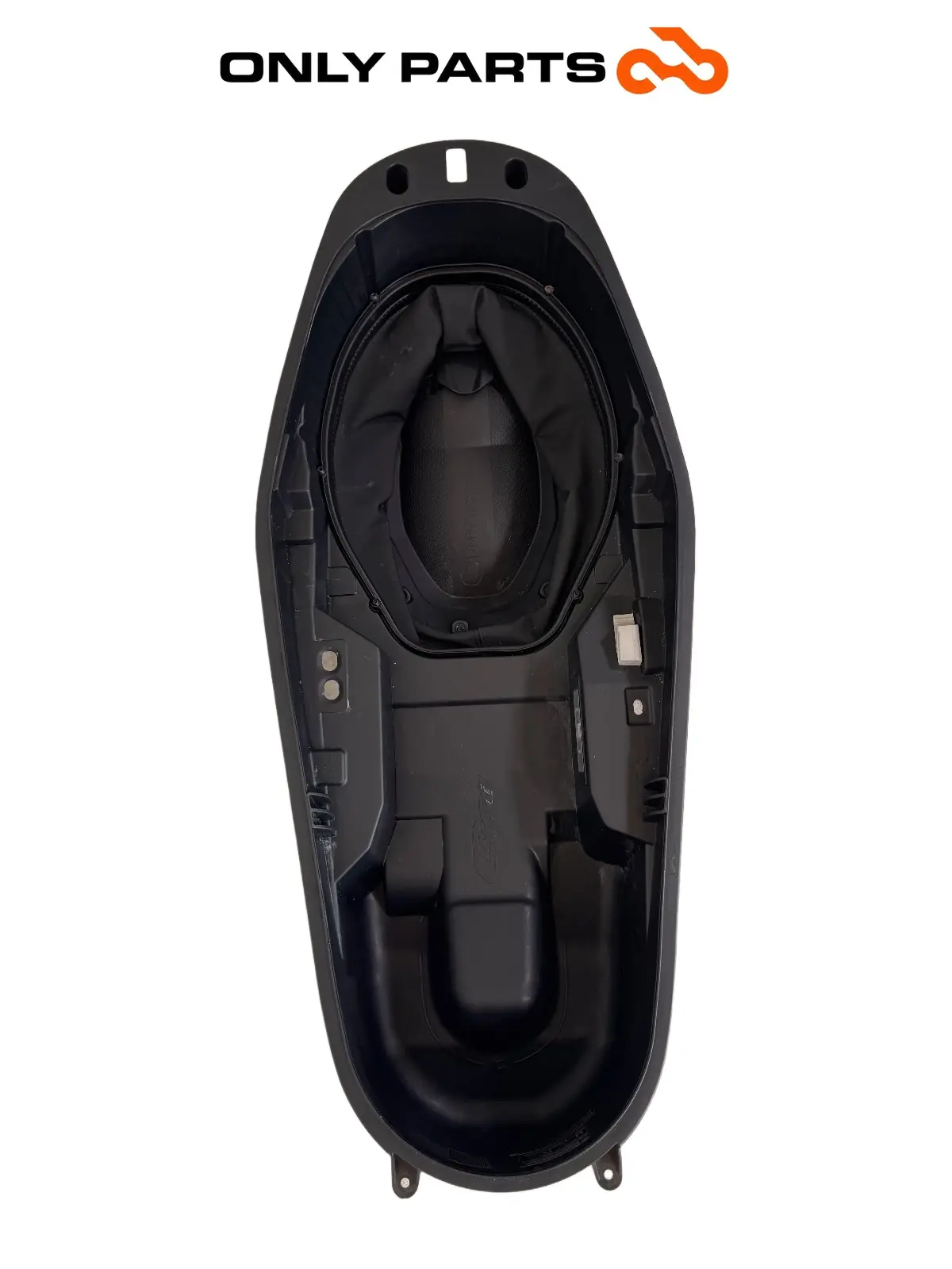 Gebrauchte Vano sottosella / vasca portacasco BMW C 400 X 400cc 2020 Blu — echtes Foto 6