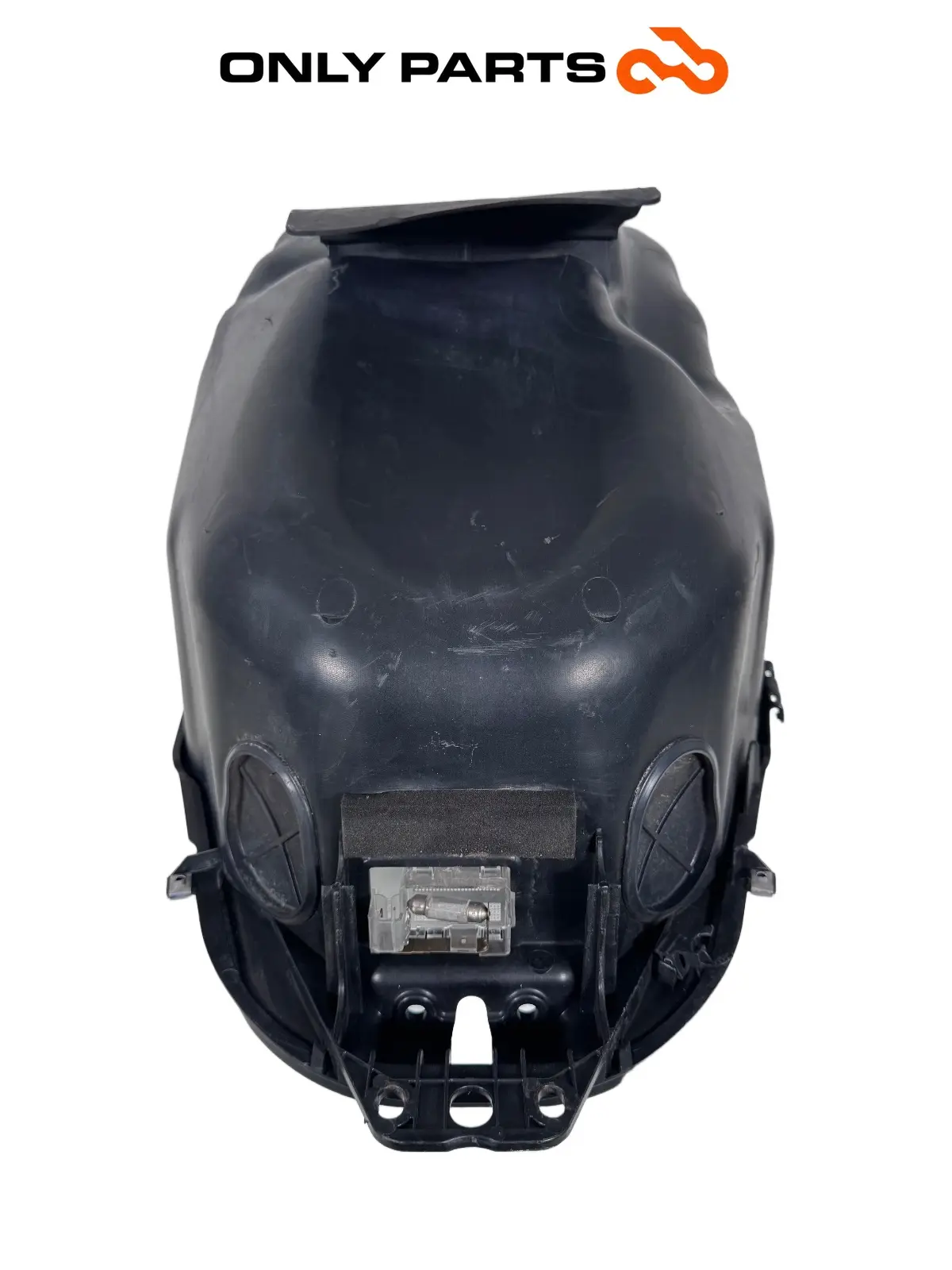 Gebrauchte Vano sottosella / vasca portacasco Piaggio Beverly Police 300cc 2018 Nero — echtes Foto 1