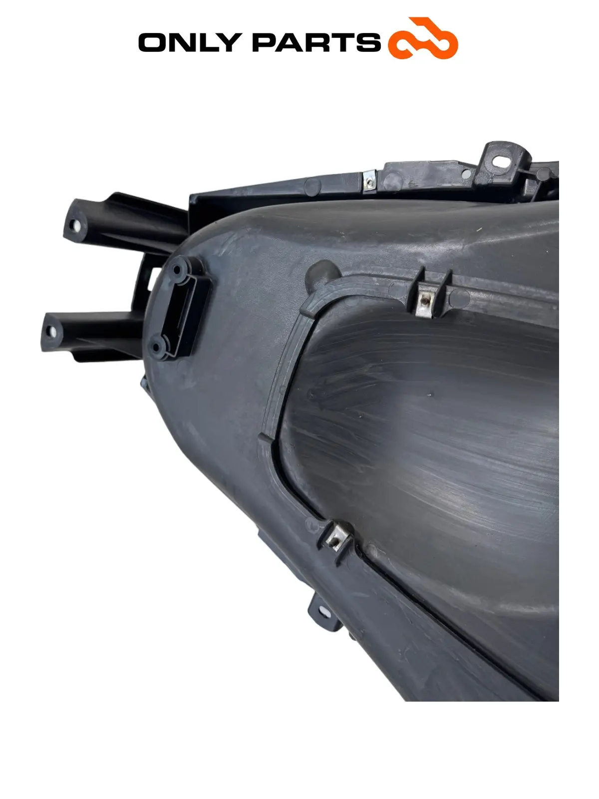Gebrauchte Staufach unter der Sitzbank / Helmfach Piaggio MP3 250cc 2009 Grigio — echtes Foto 11