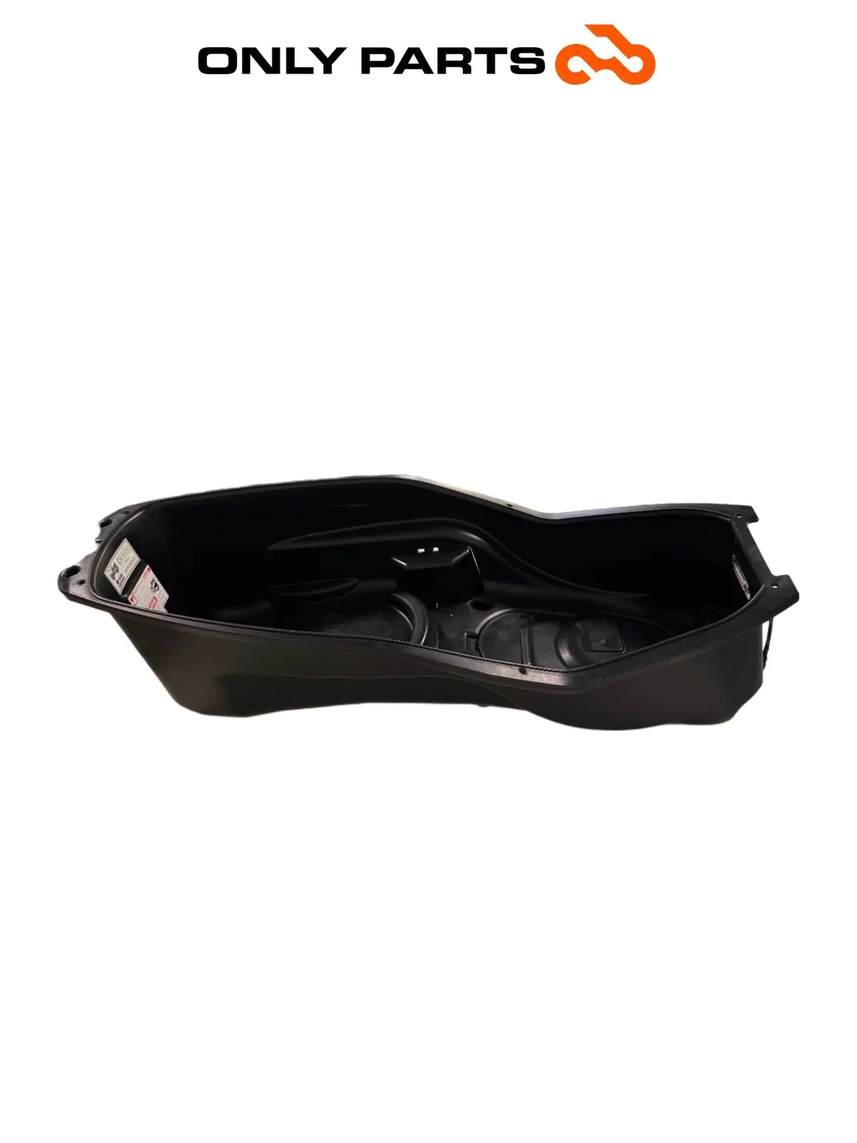 Vano sottosella / vasca portacasco Quadro 350 S 2013 Nero usato — foto reale 5